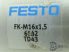 Flexibilis csatlakozó, Festo 6142 FK-M16X1,5 