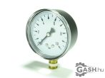 Nyomásmérő, PG-60, Ø60, G1/4, 10 bar levegő