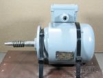   Villanymotor, Obermoser Motorenfabrik D76 R Sch 0 hajtóműhöz villanymotor peremes 0,25 kw