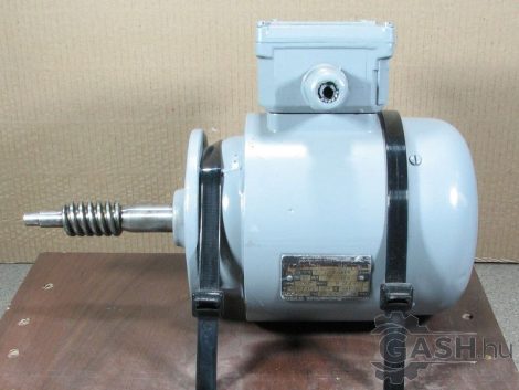 Villanymotor, Obermoser Motorenfabrik D76 R Sch 0 hajtóműhöz villanymotor peremes 0,25 kw