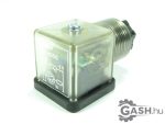 Mágnesszelep elektromos csatlakozó, Peters GDA3YV 