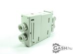   Kettős visszacsapó szelep blokk, SMC Pneumatics VQ2000-FPG-C8C8 