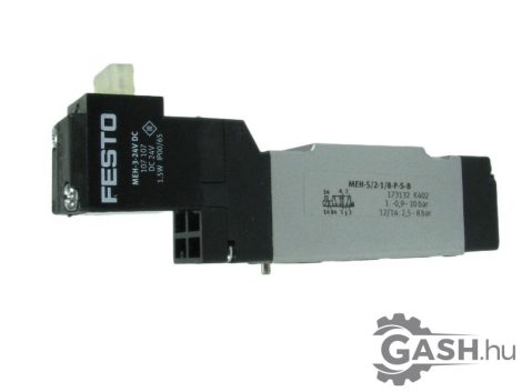 Mágnesszelep, Festo 173132 MEH-5/2-1/8-P-S-B 