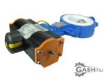   Pneumatikus pillangószelep, EBRO Armaturen EB5.1 SYD  T211A PTFE/S DN 80 1.4469 