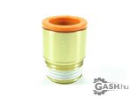   Dugaszolható menetes egyenes gyorscsatlakozó, SMC Pneumatics KQ2S13-36AS, 1/2-3/8, colos méret