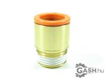   Dugaszolható menetes egyenes gyorscsatlakozó, SMC Pneumatics KQ2S13-36AS, 1/2-3/8, colos méret