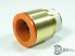 Dugaszolható menetes egyenes gyorscsatlakozó, SMC Pneumatics KQ2S13-36AS, 1/2-3/8, colos méret