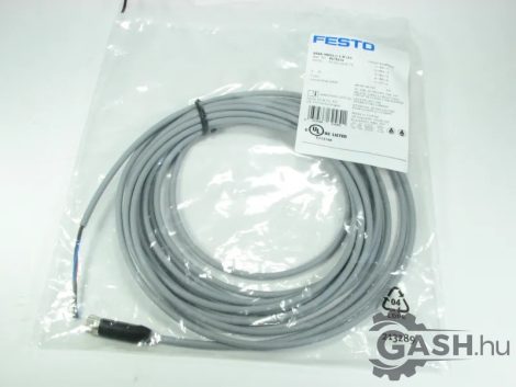 Csatlakozóvezeték, Festo 8078224 NEBA-M8G3-U-5-N-LE3 egyenes 
