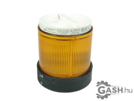 Jelzőoszlop, Schneider Electric XVBC2B5 Ø70, narancs, 24 VAC/DC 
