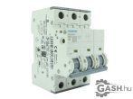   Kismegszakító, SIEMENS 5SY4306-7 MCB C 6A, 3 pólusú, 10kA 