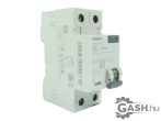   Védőkapcsoló, SIEMENS 5SV3 312-6 RCCB A 25A, 2 pólusú, 10kA 