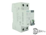   Védőkapcsoló, SIEMENS 5SV3 312-6 RCCB A 25A, 2 pólusú, 10kA 