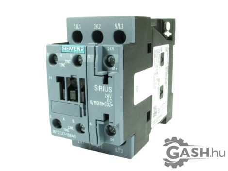 Teljesítmény kontaktor, SIEMENS 3RT2027-1BB40 32A, 400V AC 
