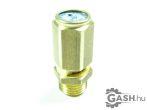Biztonsági szelep, AirTek PN 25 D.6 mm, G1/4, 2 bar Biztonsági szelep, AirTek PN 25 D.6 mm, G1/4, 2 bar
