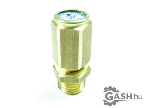 Biztonsági szelep, AirTek PN 25 D.6 mm, G1/4, 2 bar 