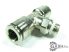 Dugaszolható menetes T gyorscsatlakozó, Camozzi S6430 8-1/8 G1/8-8 mm 
