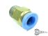 Dugaszolható menetes gyorscsatlakozó, Easun EPC 8-03 R1/4-8 mm sárgaréz 