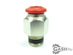  Dugaszolható menetes gyorscsatlakozó, Timmer B-GEk-6-1/8-MSv-bl 60603010601 R1/8-6 mm 