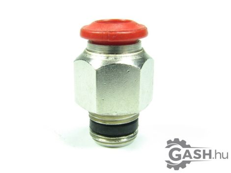 Dugaszolható menetes gyorscsatlakozó, Timmer B-GEk-6-1/8-MSv-bl 60603010601 R1/8-6 mm 