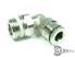 Dugaszolható menetes L gyorscsatlakozó, Camozzi S6520 6-1/4 G1/4-6 mm Dugaszolható menetes L gyorscsatlakozó, Camozzi S6520 6-1/4 G1/4-6 mm