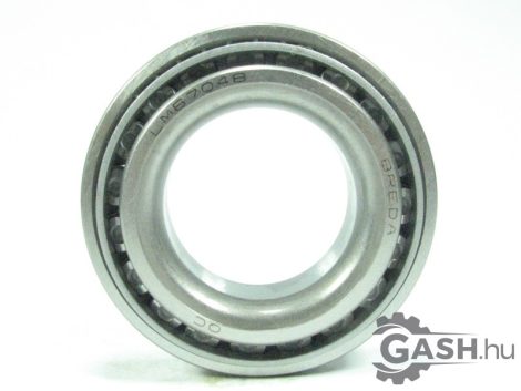 Egysoros kúpgörgős csapágy (col méret), LSA LM 67048/LM 67010 1,25x2,328x0,625 in 31,75x59,131x15,875  mm 